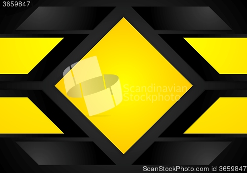 Image of Corporate tech geometric abstract background