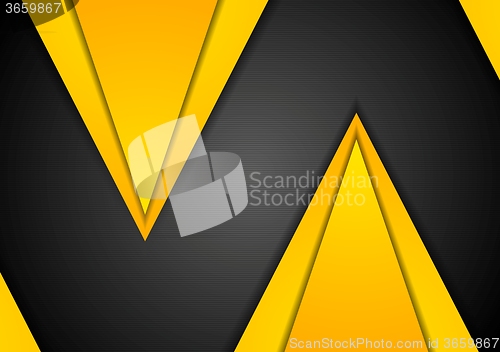 Image of Dark abstract corporate tech modern background