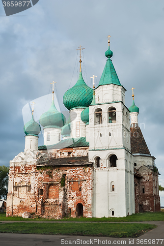 Image of Epiphany Cathedral in Rostov the Great. Russia