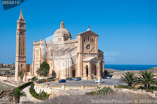 Image of The Basilica of the National Shrine of Our Lady of Ta 'Pinu loca