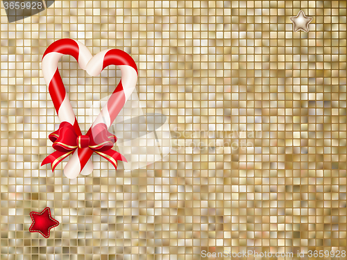 Image of Christmas gold Background. EPS 10
