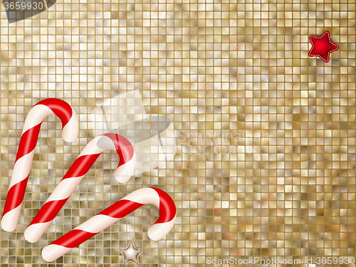 Image of Christmas gold Background. EPS 10