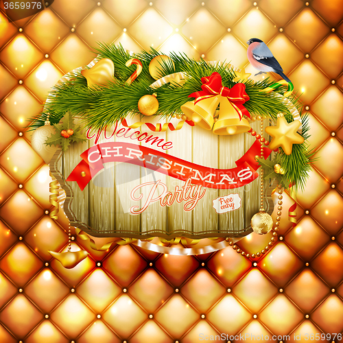 Image of Christmas decoration. EPS 10