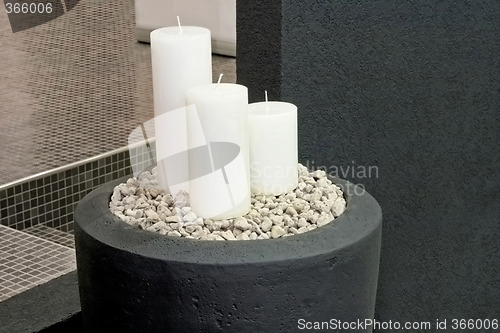 Image of Three candles