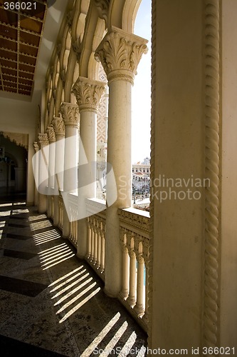 Image of Venetian Style Balcony Columns