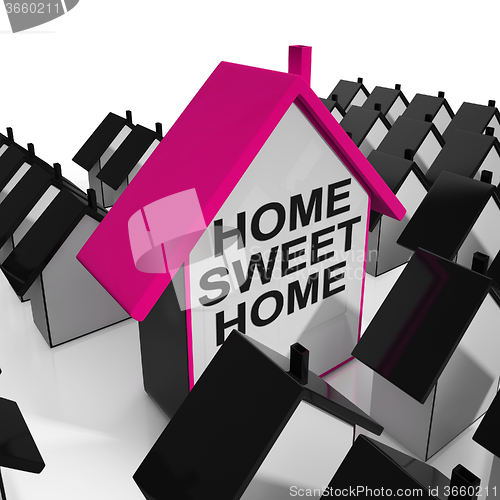 Image of Home Sweet Home House Cozy And Familiar