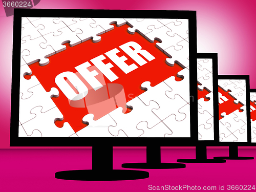 Image of Offer Monitors Shows Promotional Discounting And Reductions