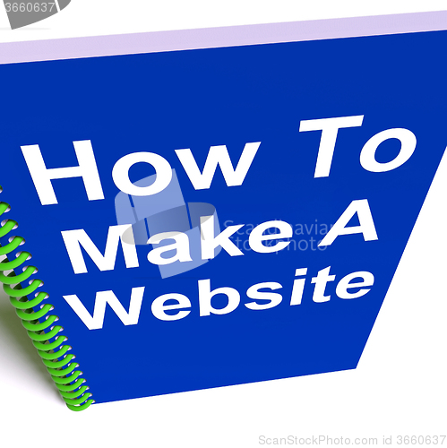 Image of How to Make a Website on Notebook Shows Online Strategy