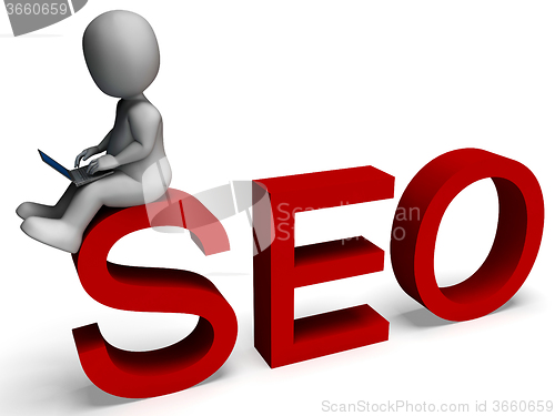Image of Seo Shows Search Engine Optimization