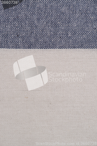 Image of Blue textureStriped fabric