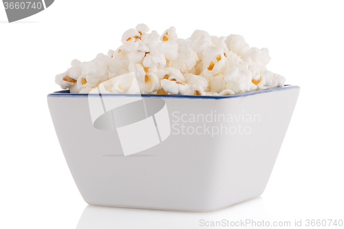 Image of Popcorn in a white bowl