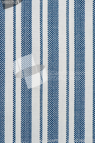 Image of Blue textureStriped fabric
