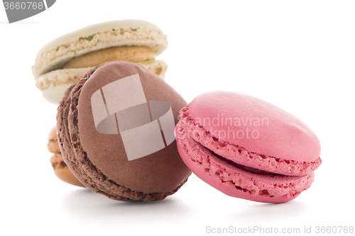 Image of Colorful French Macarons