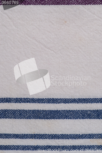 Image of Blue textureStriped fabric