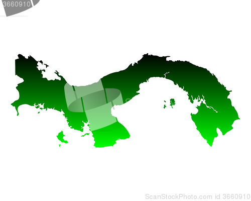 Image of Map of Panama