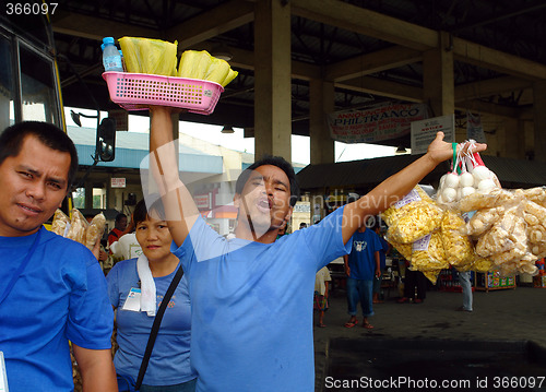 Image of Enthusiast Asian salesman.