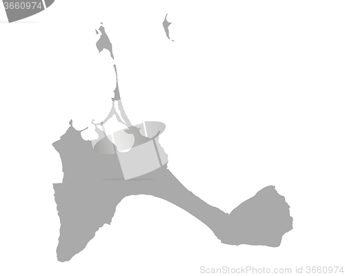 Image of Map of Formentera