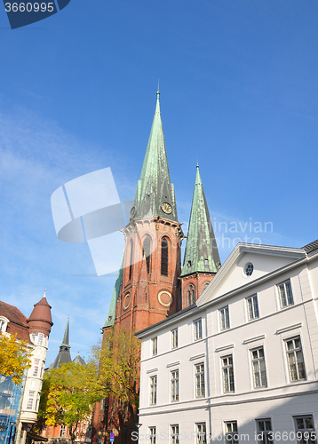 Image of St Lamberti Church in Oldenburg, Germany