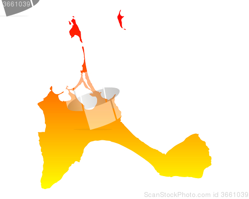 Image of Map of Formentera