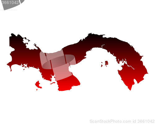 Image of Map of Panama