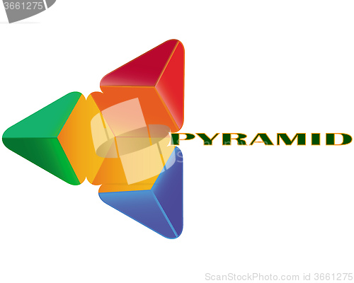 Image of pyramid