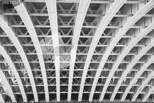 Image of abstract metal in englan london railing steel and background