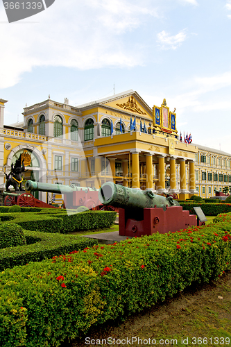 Image of   cannon bangkok thailand   architecture    temple  