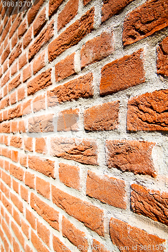 Image of abstract step    in  italy old wall  the background