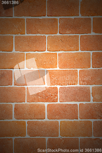 Image of brick in  italy old wall and texture   the background