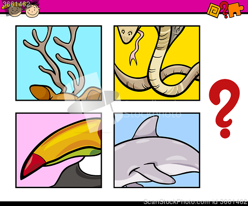 Image of educational puzzle preschool task