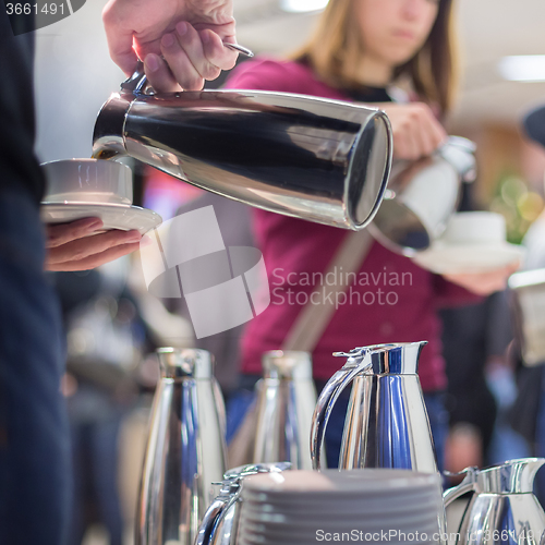 Image of Coffee break at business meeting