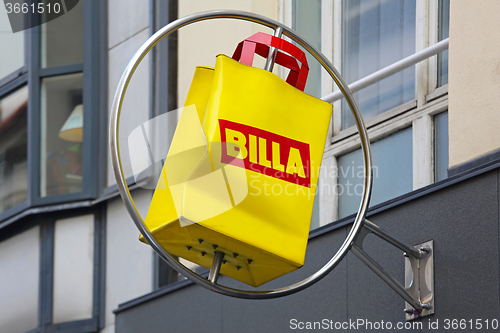 Image of Billa Sign