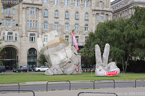 Image of Giant Sculpture Budapest