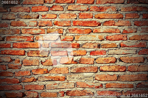 Image of interesting brick wall texture