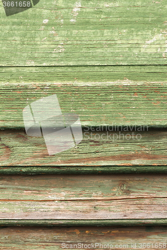 Image of detail on old wood shutters