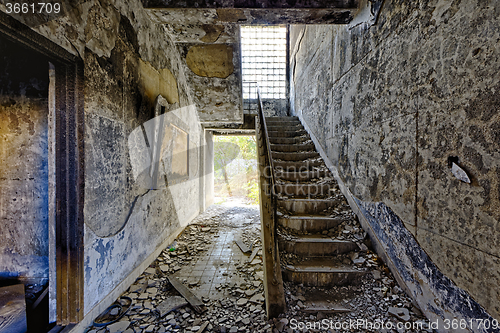 Image of ruins factory damage