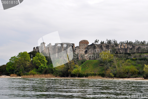 Image of Grottoes of Catullus, Sirmione, Lombardy, Italy