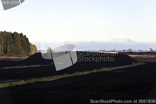 Image of extraction of peat  