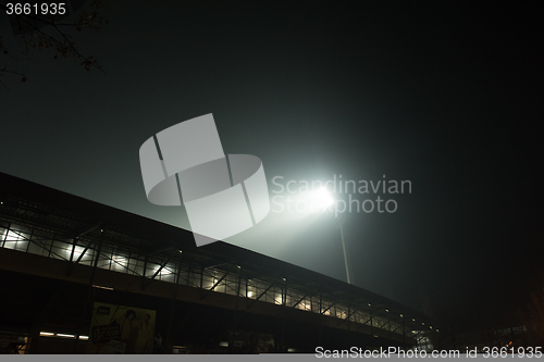 Image of stadium lights