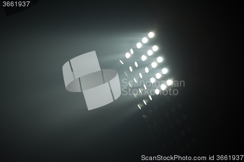 Image of stadium lights