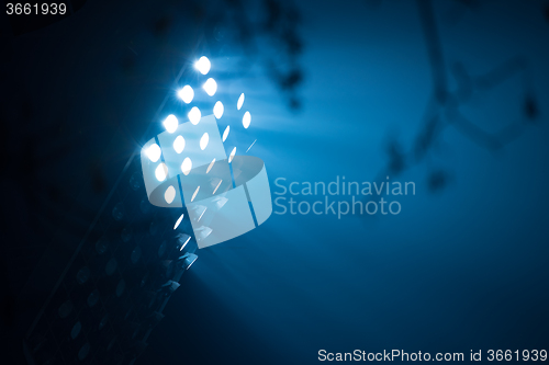 Image of stadium lights