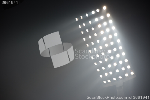 Image of stadium lights