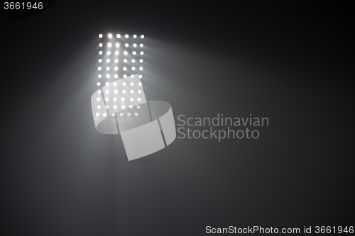 Image of stadium lights