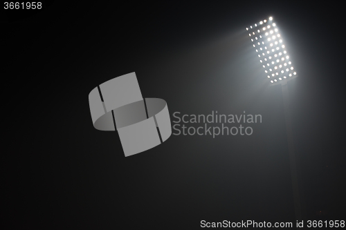 Image of stadium lights