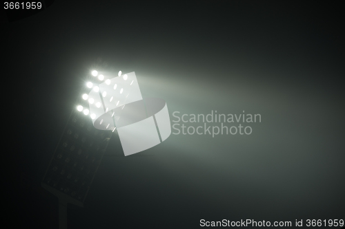 Image of stadium lights