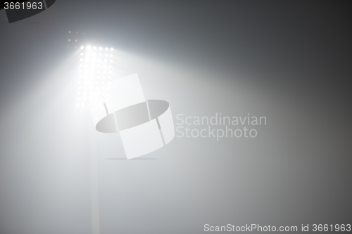 Image of stadium lights