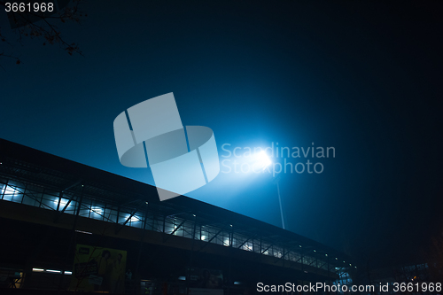 Image of stadium lights