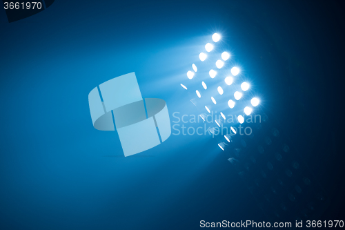 Image of stadium lights