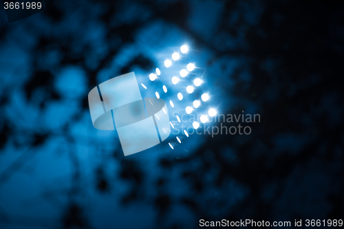 Image of stadium lights