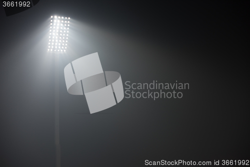 Image of stadium lights